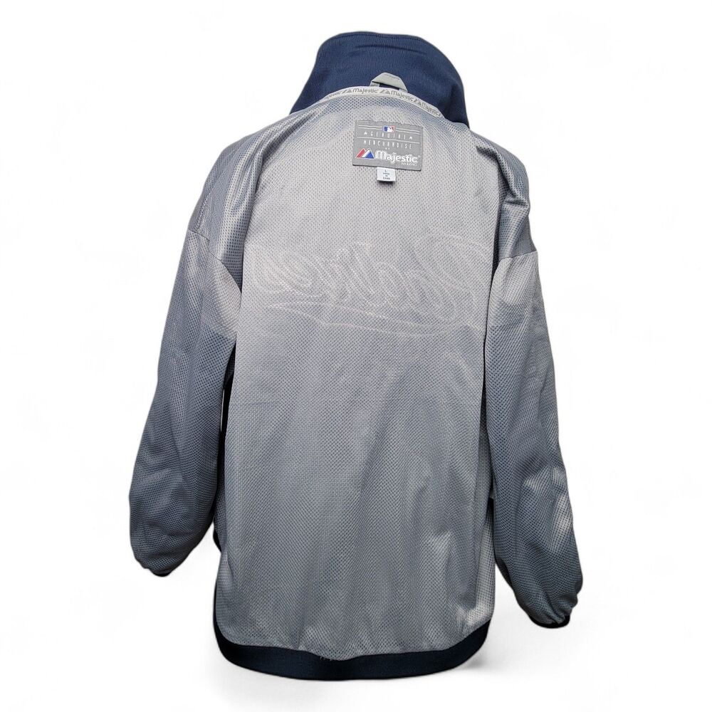 Vintage San Diego Padres Windbreaker Jacket Majestic Authentic Women's MLB Large - Picture 10 of 15
